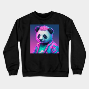 Vapor Wave Panda Crewneck Sweatshirt